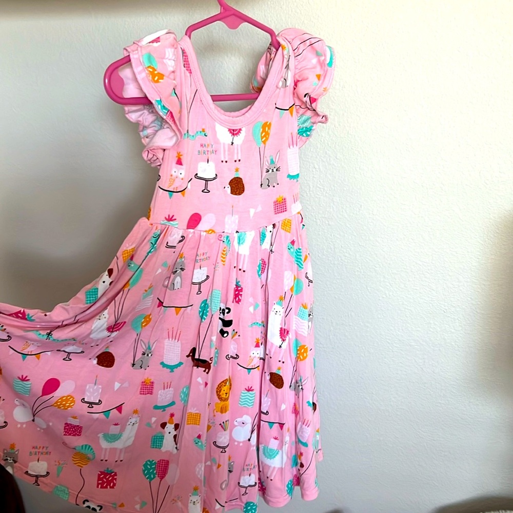 Play by littlesleepies Happy Birthday twirl dress